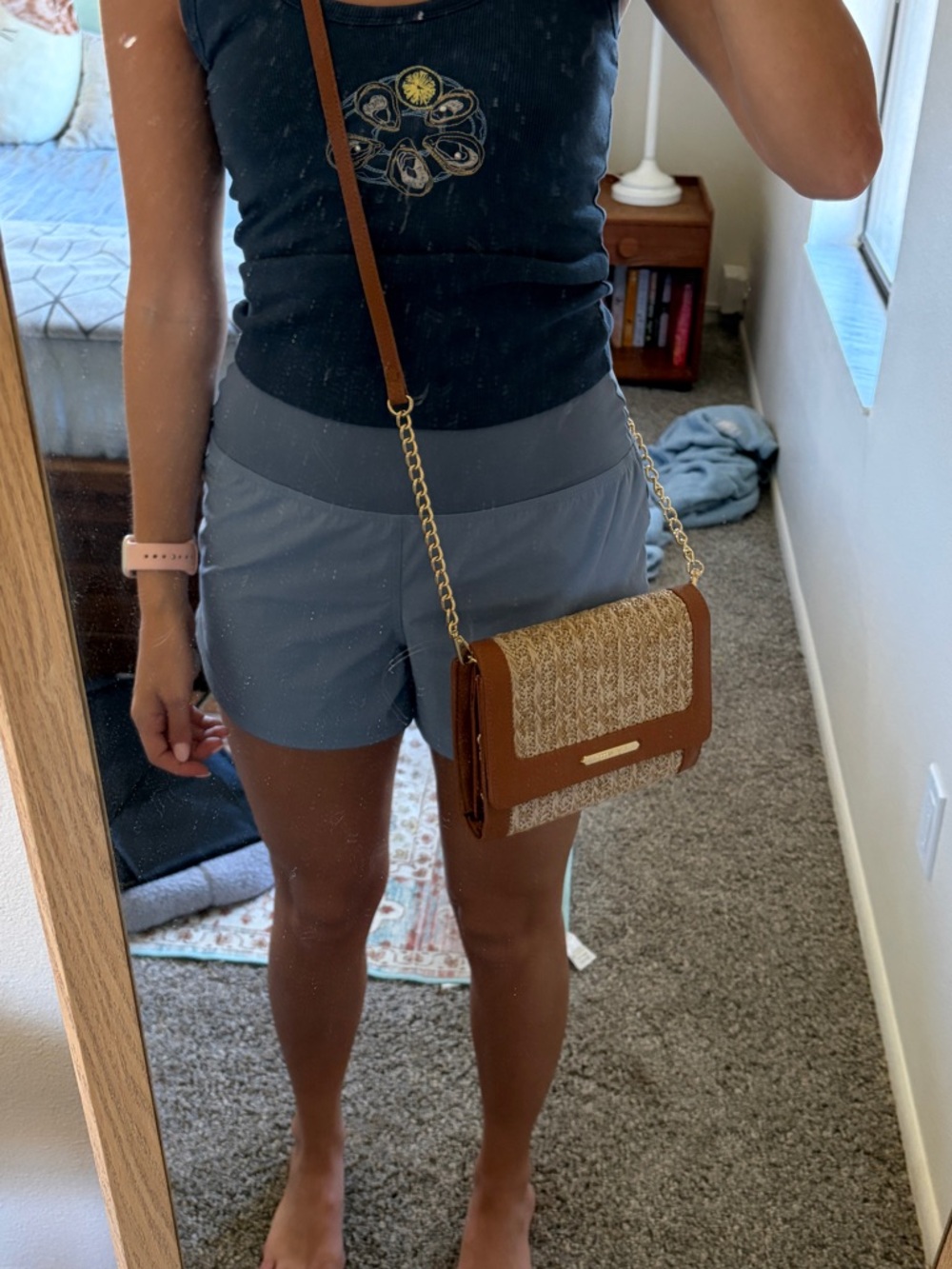 Steve Madden Brown and Ratan Crossbody Shoulder Bag - Picture 2 of 5